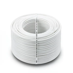 لفة سلك AWM نحاس مجدول 14 AWG 600 فولت عزل PVC أبيض طول 2500 قدم | شركة الفنار