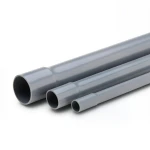 UPVC Plastic Pipes Nominal Pressure 16 Bar Outside Diameter 16 mm Thickness 1.2 mm Gray