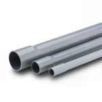 UPVC Plastic Pipes 25 mm Size 1.9 mm Thickness 16 Bar Pressure Grey Color