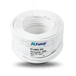 10 AWG Stranded Copper AWM Wire, 600 Volts, PVC Insulation, White, 2500 ft | Al Fanar