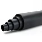 مواسير بلاستيك HDPE ضغط 10 بار PE 80 قطر 280 مم SDR 13.6 لون أسود