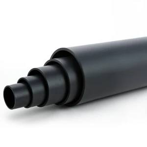 HDPE Plastic Pipe Nominal Pressure 10 Bar PE 80 OD 315 mm SDR 13.6 Black