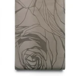 Italian Wallpaper Dark Beige Floral Design, 10m x 0.73m, Model 125016