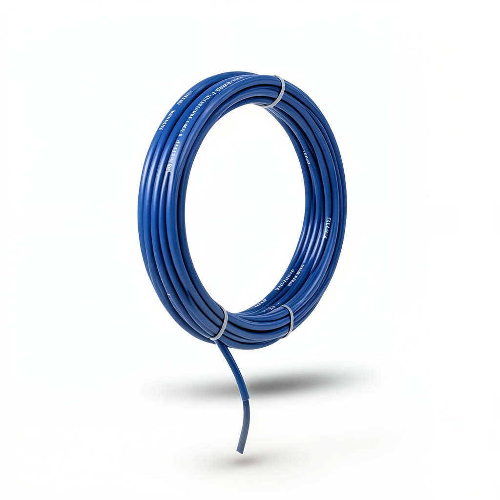 Flexible Copper Electrical Wire 2.5mm PVC Insulated Heat Resistant Blue, 450/750V | Al Fanar