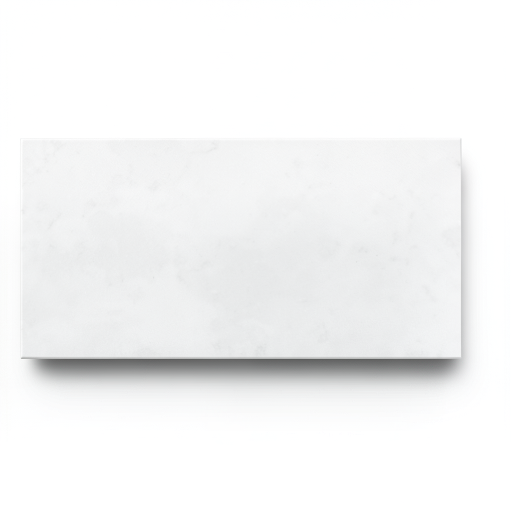 Porcelain Flooring Thickness 10 mm, Size 30x60 cm, Milano Design, White