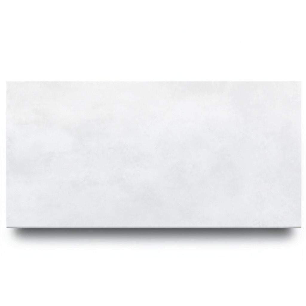 Porcelain Flooring 120x60 cm Thickness 12 mm White Milano Design