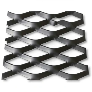 شبك حديد اسود بقلاوة وتد سمك 3 مم عرض 2.44 متر طول 1 متر