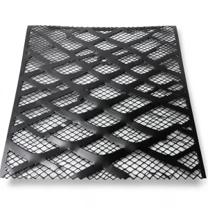 Hot Rolled Black Steel Expanded Metal Mesh Thickness 3 mm Width 2.44 m Length 3 m