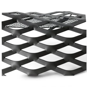 Hot Rolled Black Steel Expanded Metal Mesh Thickness 3 mm Width 2.44 m Length 6 m