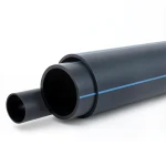 أنابيب HDPE ضغط 10 بار [PE 80] قطر خارجي 500 مم SDR 13.6 لون أسود