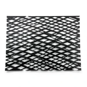Hot Rolled Black Steel Expanded Metal Mesh Thickness 3 mm Width 2.44 m Length 5 m