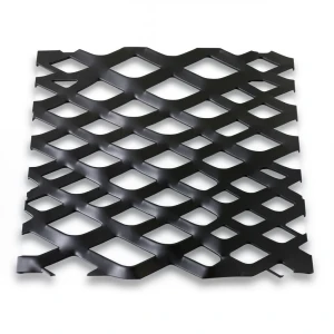 Hot Rolled Black Steel Expanded Metal Mesh Thickness 3.8 mm Width 2.44 m Length 6 m