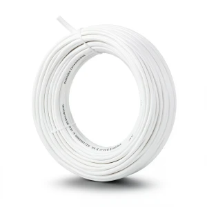 لفة سلك كهرباء AWM نحاس مجدول 600 فولت 1/0 AWG، معزول PVC، أبيض، 2500 قدم | شركة الفنار
