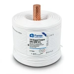 سلك AWM نحاس مجدول 2/0 AWG جهد 600 فولت عزل PVC أبيض طول 2500 قدم | شركة الفنار