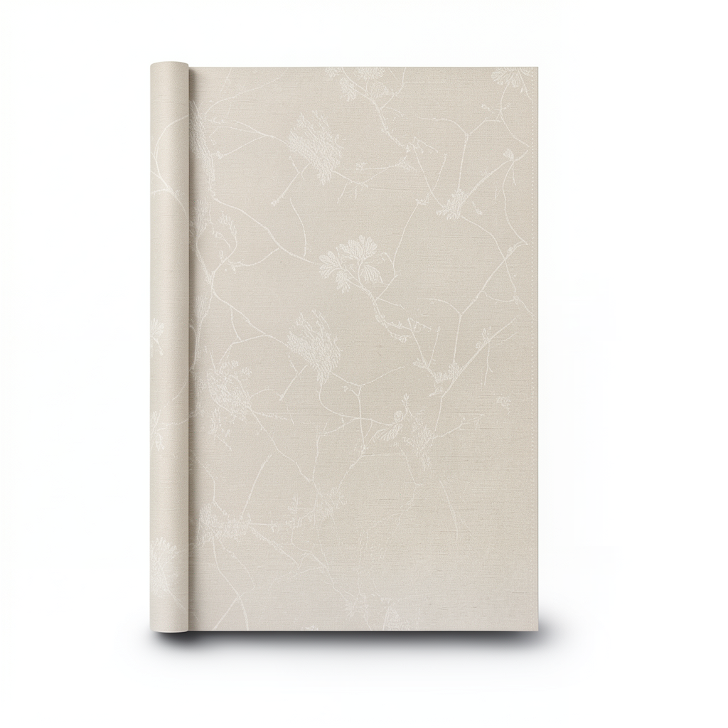 Italian Wallpaper Patterned Design Beige Color, Size 10mx0.73m, Model 125024