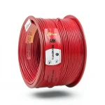 سلك مفرد AWM نحاس مجدول 600 فولت، 14 AWG، عزل PVC أحمر، 2500 قدم | شركة الفنار