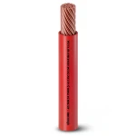 Single Core Stranded Copper AWM Wire 600V 1 AWG PVC Red 500ft | Al Fanar
