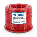 Single Core Stranded Copper AWM Electric Wire 600V 2 AWG PVC Red 500ft | Al Fanar