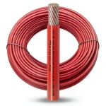 Single Core Stranded Copper AWM Wire 600V 1 AWG PVC Red 500ft | Al Fanar