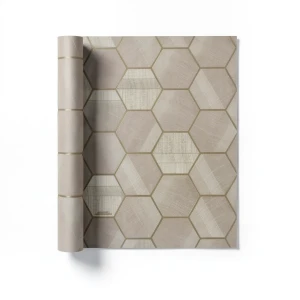 Italian Wall Decoration 10m x 0.73m Light Brown, Model 44807