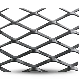 Hot Rolled Black Steel Expanded Metal Mesh Thickness 1.2 mm Width 1.22 m Length 3 m