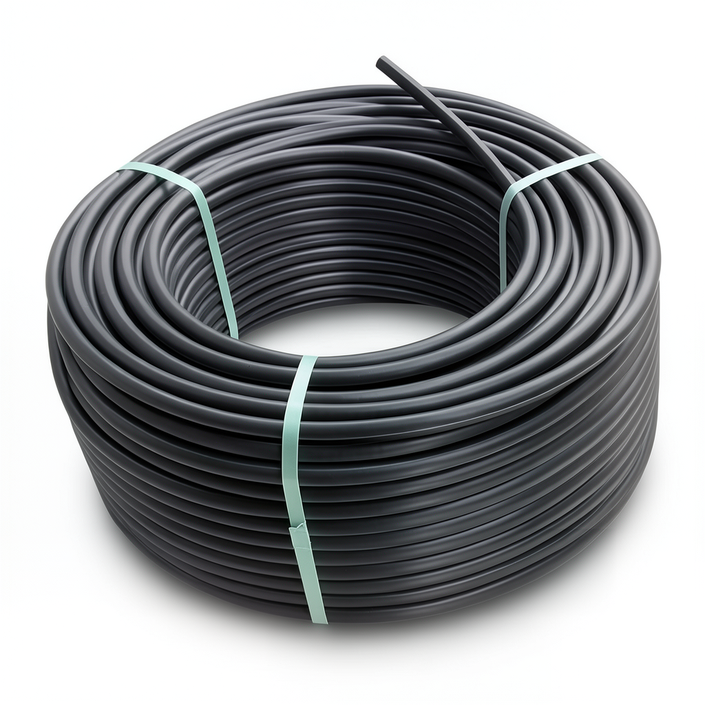 HDPE Coil Pipe Pressure 12.5 Bar PE 100 Size 40 mm SDR 13.6 Black