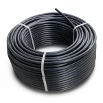 لفة أنابيب بلاستيك HDPE ضغط 12.5 بار PE 100 قطر خارجي 63 مم SDR 13.6 لون أسود