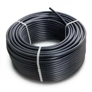 لفة أنابيب بلاستيك HDPE ضغط 12.5 بار PE 100 قطر خارجي 63 مم SDR 13.6 لون أسود