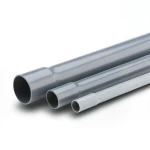 UPVC Plastic Pipe 16 Bar Pressure 280 mm OD 20.80 mm Thickness Gray Color