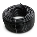 لفة أنابيب HDPE ضغط 12.5 بار PE 100 قطر خارجي 90 مم SDR 13.6 لون أسود