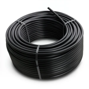 لفة أنابيب HDPE ضغط 12.5 بار PE 100 قطر خارجي 90 مم SDR 13.6 لون أسود