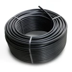 لفة أنابيب بلاستيك HDPE ضغط 16 بار PE100 قطر خارجي 32 مم SDR 11 أسود