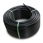 لفة أنابيب بلاستيك HDPE ضغط 16 بار PE 100 قطر خارجي 75 مم SDR 11 لون أسود