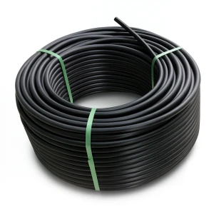 لفة أنابيب بلاستيك HDPE ضغط 16 بار PE 100 قطر خارجي 75 مم SDR 11 لون أسود