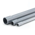 UPVC Plastic Pipe 16 Bar Pressure 280 mm OD 20.80 mm Thickness Gray Color