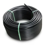 لفة أنابيب HDPE ضغط 16 بار PE 100 قطر خارجي 110 مم SDR 11 لون أسود