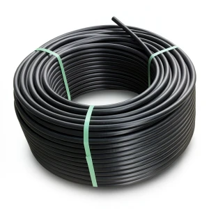 لفة أنابيب HDPE ضغط 16 بار PE 100 قطر خارجي 110 مم SDR 11 لون أسود