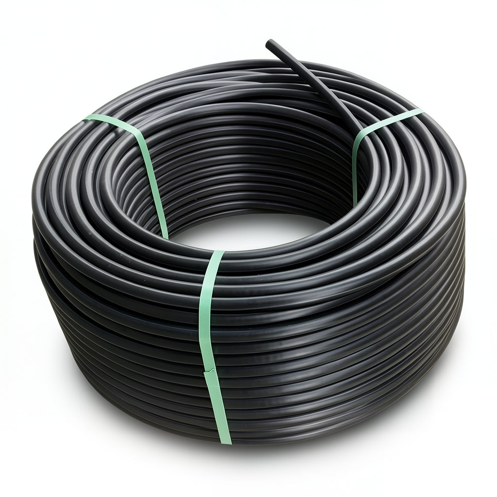 HDPE Coil Pipe Nominal Pressure 16 Bar PE 100 OD 110 mm SDR 11 Black