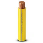 1.5mm Copper Flexible Wire 450/750V, PVC Insulation 0.7mm Thick, Yellow | Al Fanar