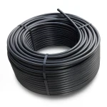 لفة أنابيب HDPE ضغط 12.5 بار PE 80 قطر خارجي 20 مم SDR 11 أسود