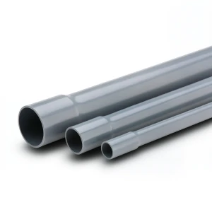 UPVC Plastic Pipe Class 1 Outside Diameter 225 mm Thickness 1.8 mm Gray Color
