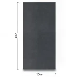 Dutch Plain Wall Covering 10 m x 0.53 m Dark Gray, Model 18348