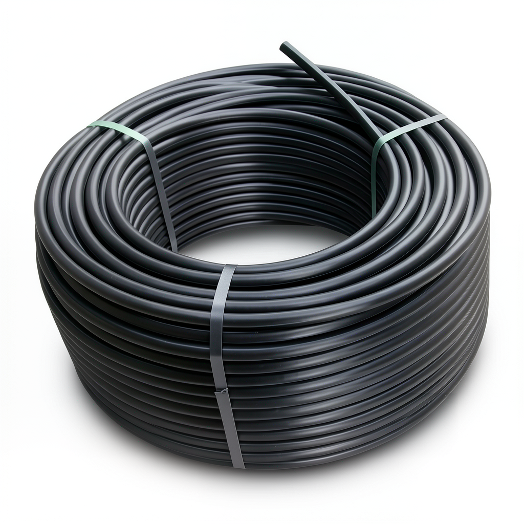 HDPE Plastic Coil Pipe PN 12.5 Bar PE 100 63 mm SDR 13.6 Black