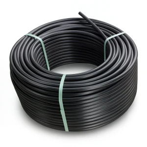 HDPE Plastic Coil Pipe Nominal Pressure 12.5 Bar PE 100 OD 125 mm SDR 13.6 Black