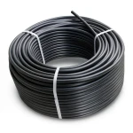 لفة أنابيب HDPE ضغط 12.5 بار PE 100 قطر خارجي 160 مم SDR 13.6 لون أسود
