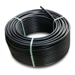 لفة أنابيب HDPE ضغط 16 بار PE 100 قطر خارجي 20 مم SDR 11 لون أسود