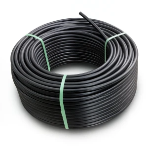HDPE Polyethylene Plastic Coil Pipe 40 mm SDR 11, 16 Bar Pressure, Black