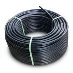 لفة أنابيب HDPE ضغط 16 بار PE100 قطر خارجي 50 مم SDR 11 لون أسود