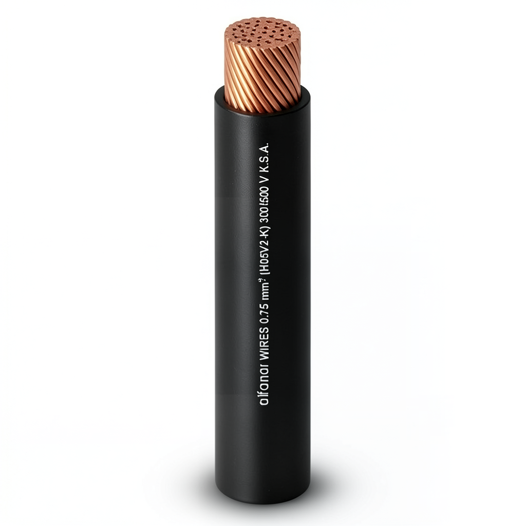 Flexible Copper Electric Wire 185mm2 Heat Resistant PVC Insulation, 450/750V | Al Fanar