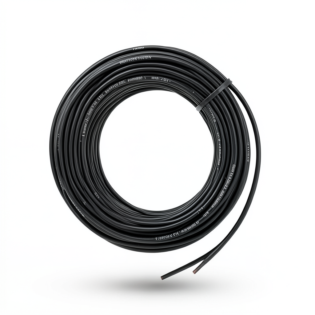 Copper Flexible Electrical Wire 1mm 600/1000V PVC Insulation Black | Al Fanar